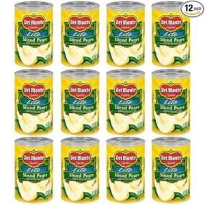 DEL MONTE Lite Sliced Bartlett Pears in Extra Light Syrup