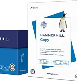 Hammermill Printer Paper, 20 Lb Copy Paper, 8.5 x 11 – 3 Ream (1,500 Sheets) – 92 Bright, Made in the USA, 500 Count (pack of 3)