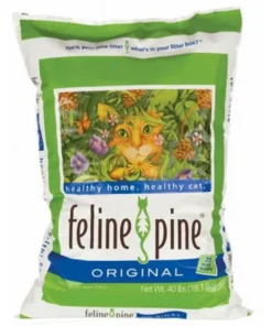 Nature S Earth Products – Feline Pine Cat Litter 40 Pound